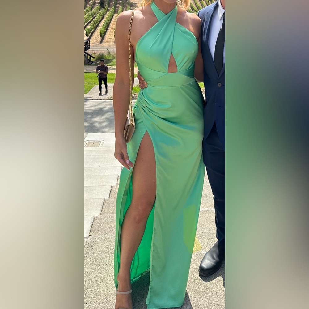 Adele Halter Maxi Dress Show Me Your Mumu
